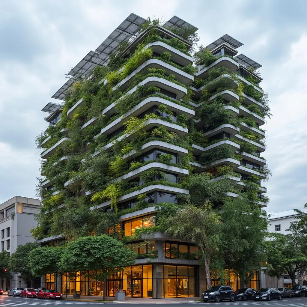 Edificio ecológico en Lima